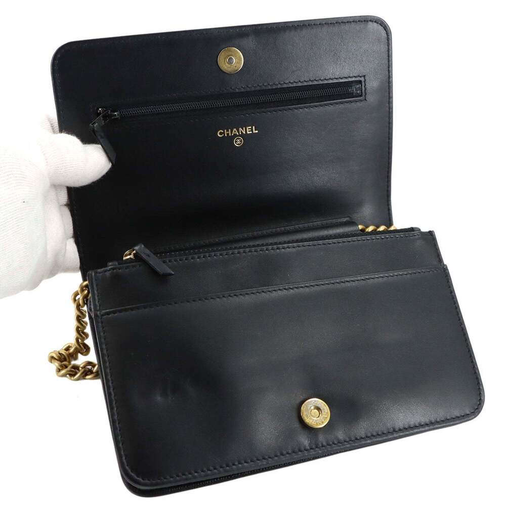 CHANEL Black Caviar Leather Wallet - Picture 7 of 10